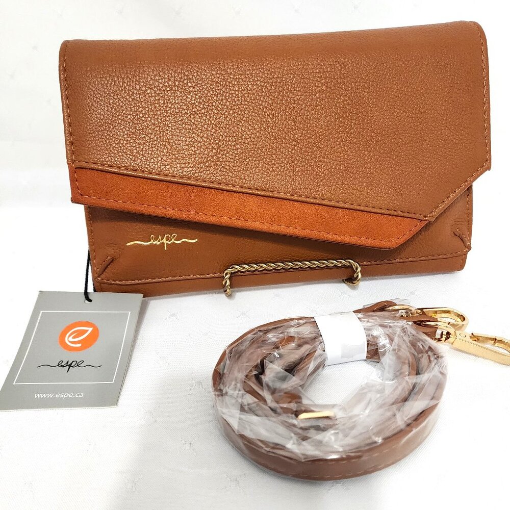 NEW Canadian Designed Espe Crossbody Bag Purse Vegan Leather